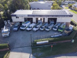 Aerial View of Coughran Electrical 1 — Coughran Electrical Electrician services in Northern Rivers Byron, NSW