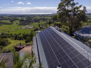 Solar Panels on Roof 1 — Coughran Electrical Electrician services in Northern Rivers Byron, NSW